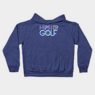 Hipster Golf Utah Kids Hoodie